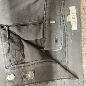 The Loft. Grey pants.